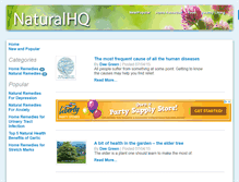 Tablet Screenshot of naturalhq.org